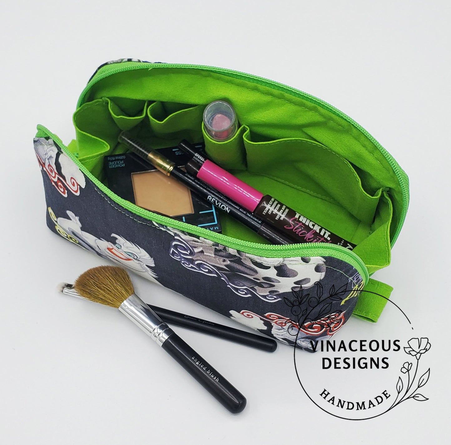Mini Pouch & Cosmetic Bag: Villainous Divas