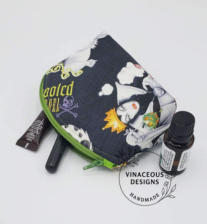 Mini Pouch & Cosmetic Bag: Villainous Divas