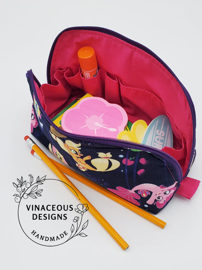 Mini Pouch & Cosmetic Bag: Lil SeaPonies