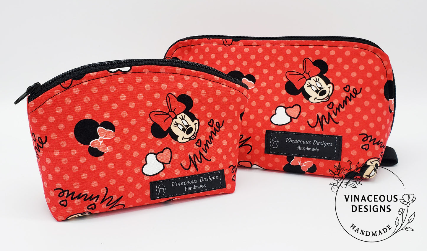 Mini Pouch & Cosmetic Bag: Minnie the Mouse