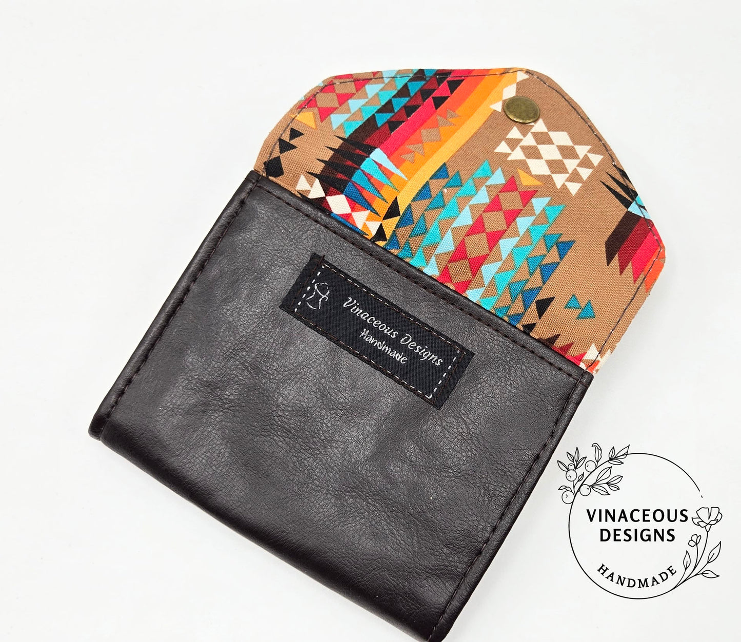 Brown Southwest Wallet