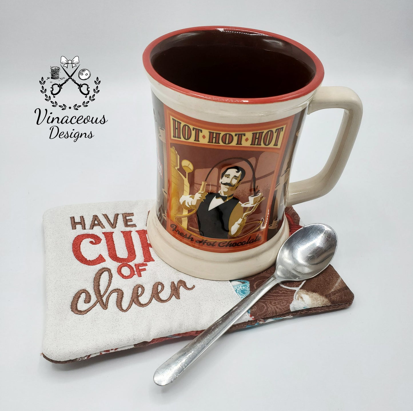 Mug Rug: Cup of Cheer