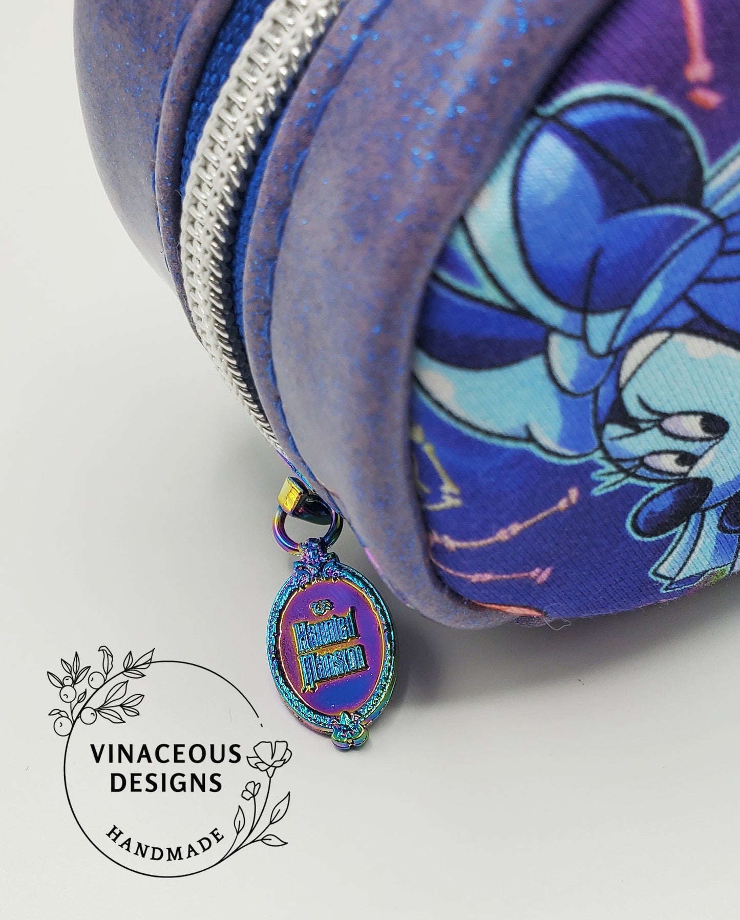Haunted Mouse Heart Wristlet